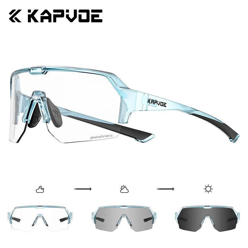 Kapvoe Women's Cycling Sunglasses | UV400 Fashion Sports Shades | Driving & Baseball