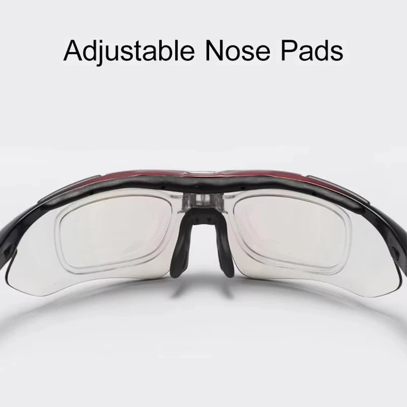 ROCKBROS Cycling Photochromic Glasses UV400  Bicycle Glasses Eyewear Ultralight MTB Sunglasses Fishing Bike Glasses Equipment