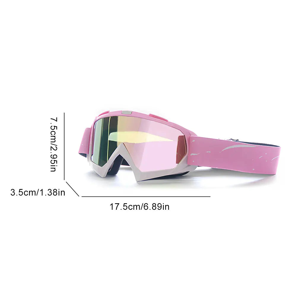 Ski Goggles UV Protection Snowboard Goggles Over Glasses Winter Snow Sports Goggles for Women Men Adult Youth