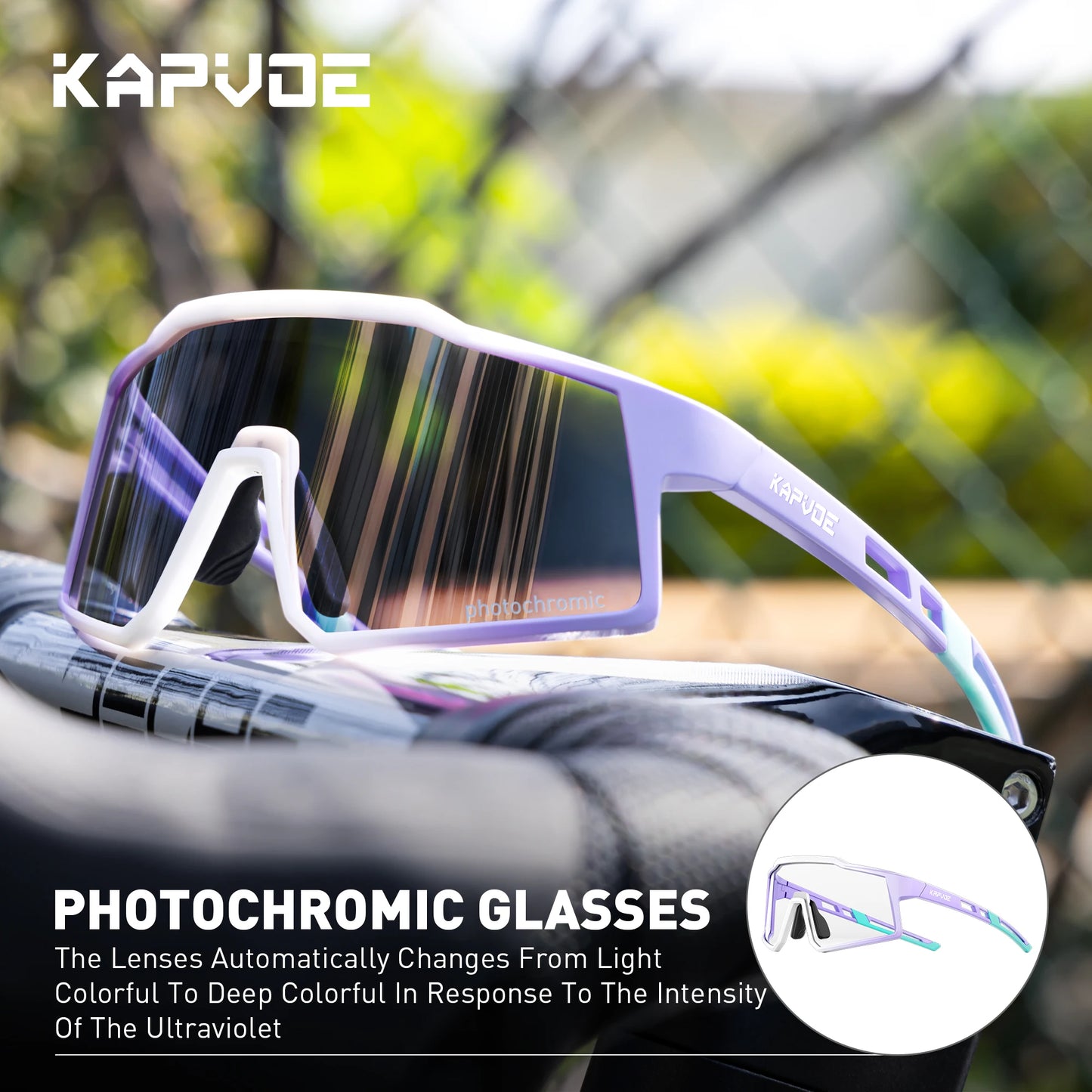 Kapvoe Kids Sports Sunglasses Polarized Cycling Glasses Teenagers UV400 Eyewear Boys and Girls Sports Running Biking Baseball
