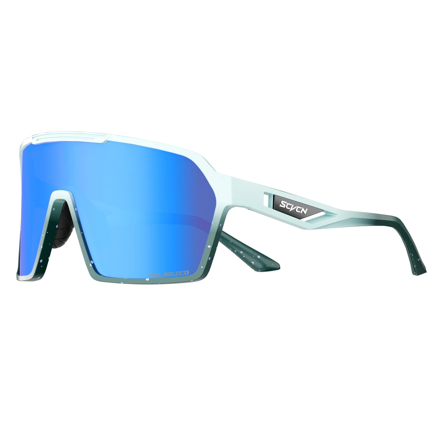 SCVCN Fashion Polarized Sunglasses Cycling Glasses for Men Mountain Bike Eyewear Baseball Sports Goggles Skating Sun Glasses