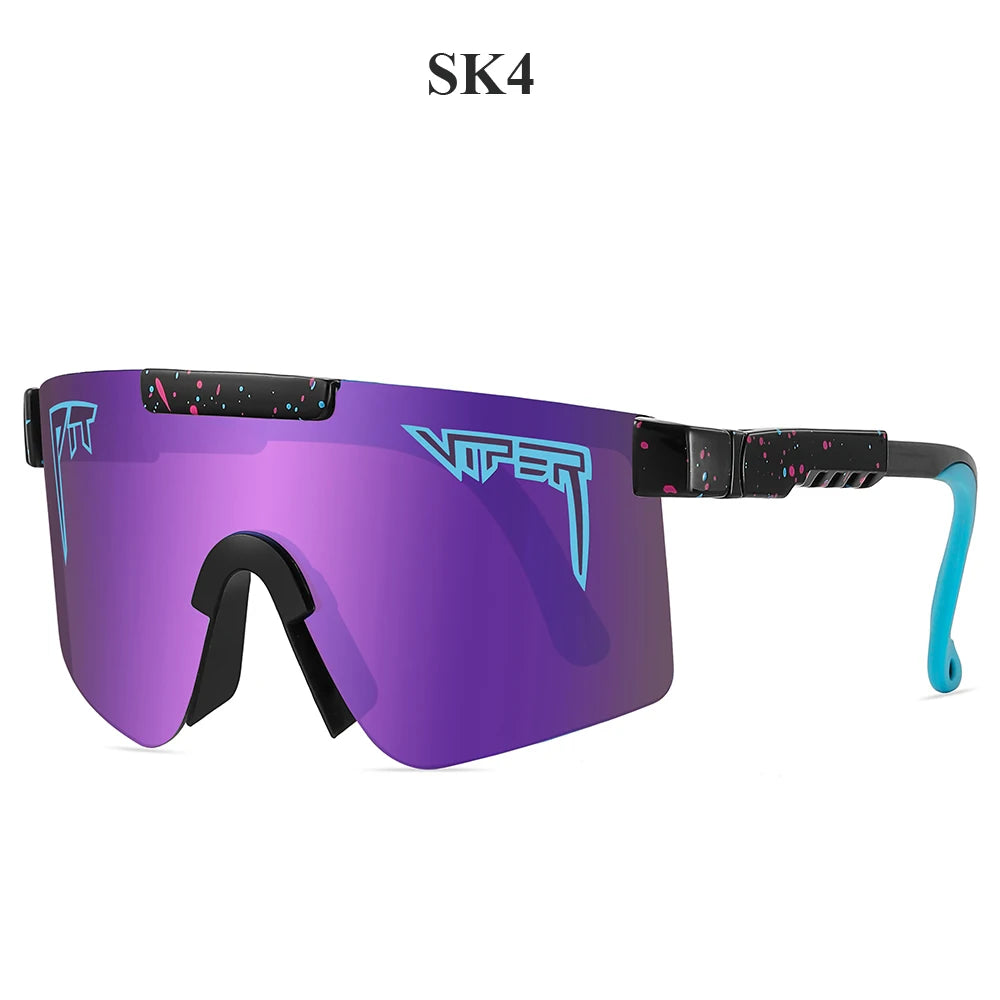 Kids Youth UV400 Sun Glasses Outdoor Baseball Softball Sunglasses Sport Cycling Eyewear Mtb Boys Girls