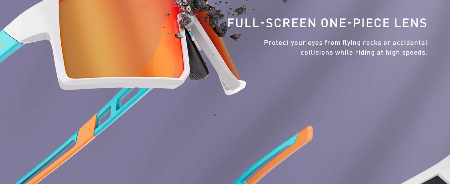 Kapvoe Kids Sports Sunglasses Polarized Cycling Glasses Teenagers UV400 Eyewear Boys and Girls Sports Running Biking Baseball