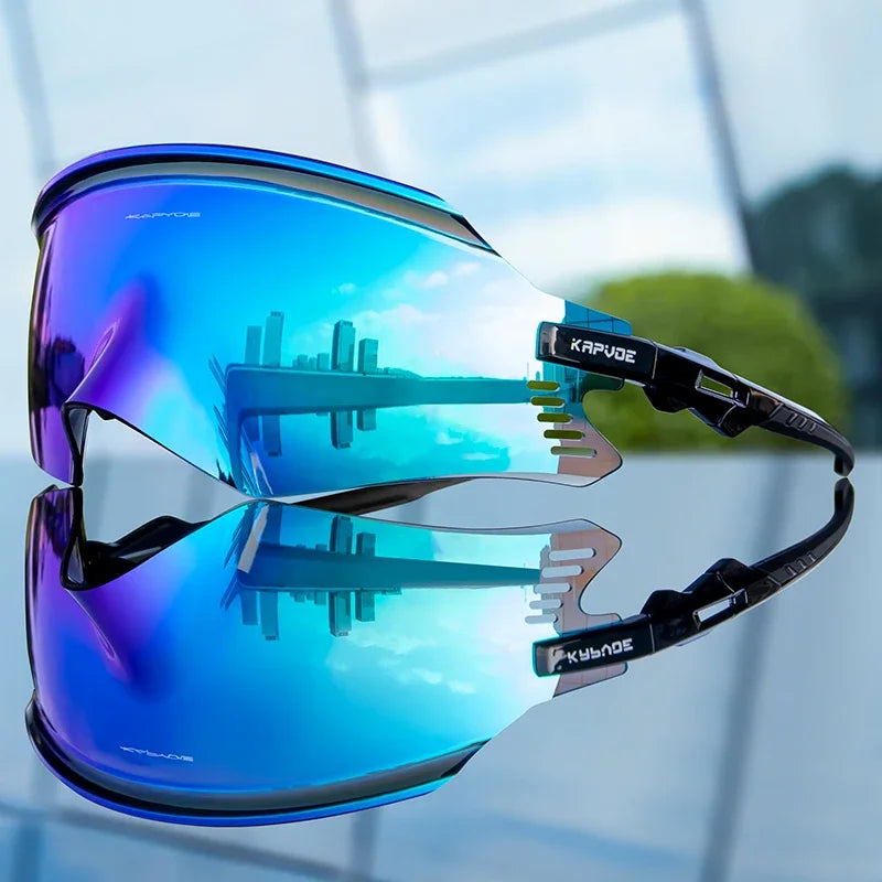 KAPVOE Cycling Sunglasses Cycling Glasses UV400 MTB Bicycle Eyewear Outdoor Sports Goggles Women Men Road Bike Racing Equipment