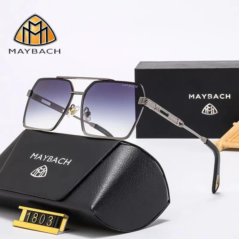 MAYBACH Luxury Sunglasses | UV400 Square Frame | Men's Fashion Driving Shades