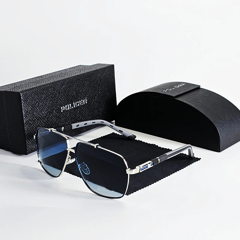 MAYBACH Luxury Sunglasses | UV400 Square Frame | Men's Fashion Driving Shades