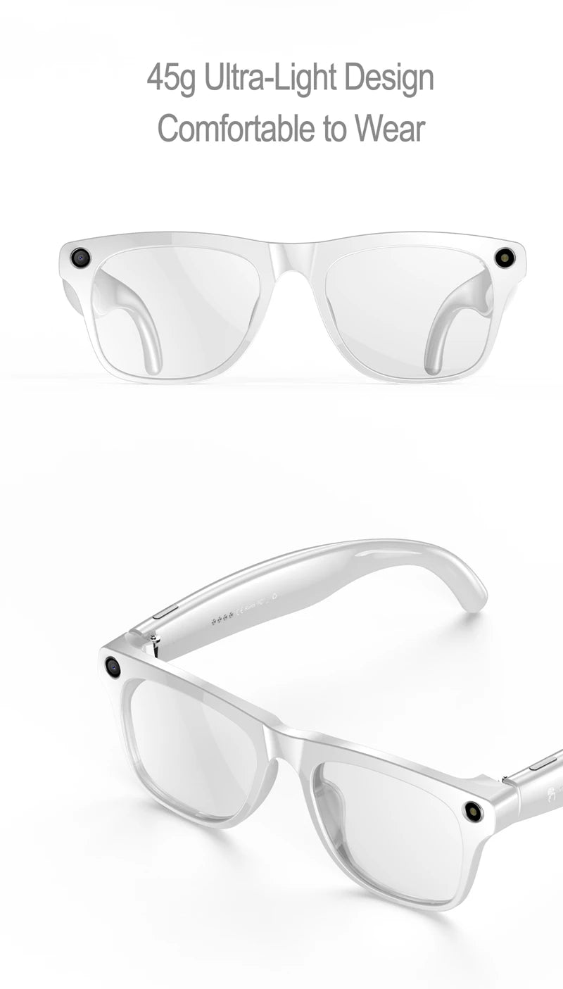 Xiaomi Mijia Smart Glasses | Bluetooth Call, Camera & Color-Changing Lenses