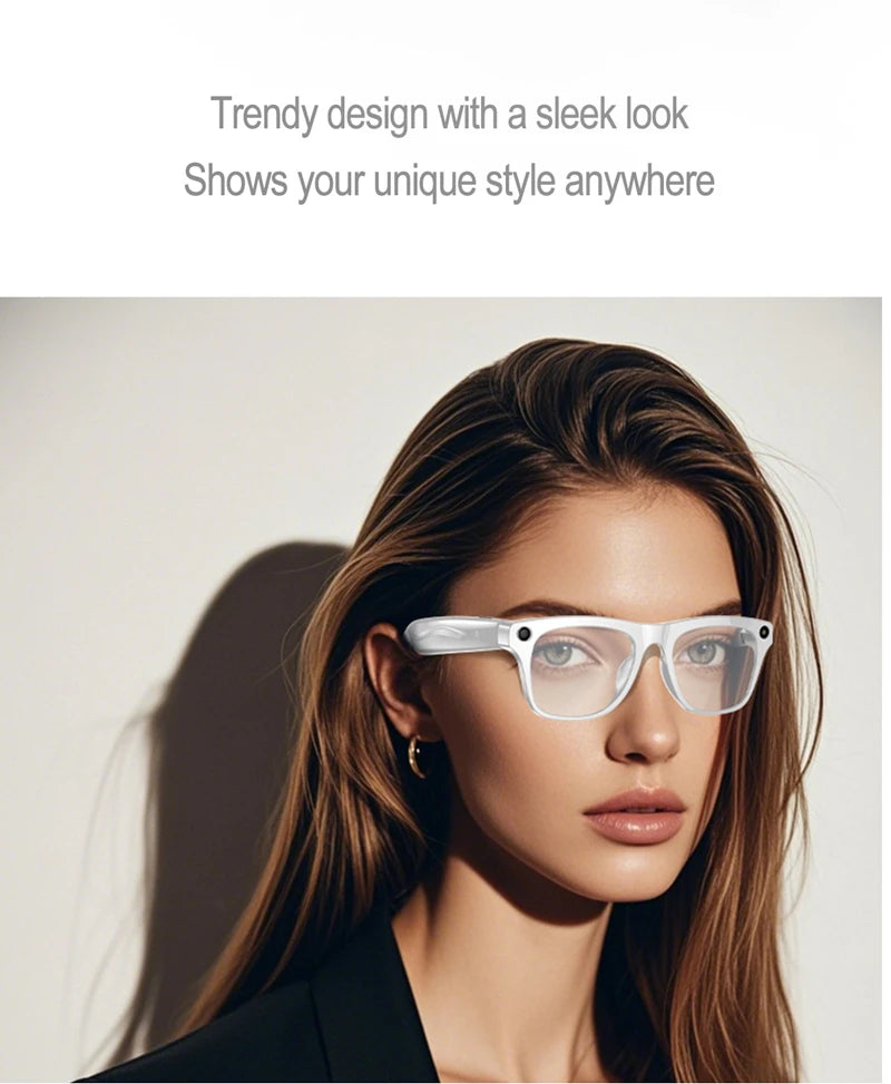 Xiaomi Mijia Smart Glasses | Bluetooth Call, Camera & Color-Changing Lenses