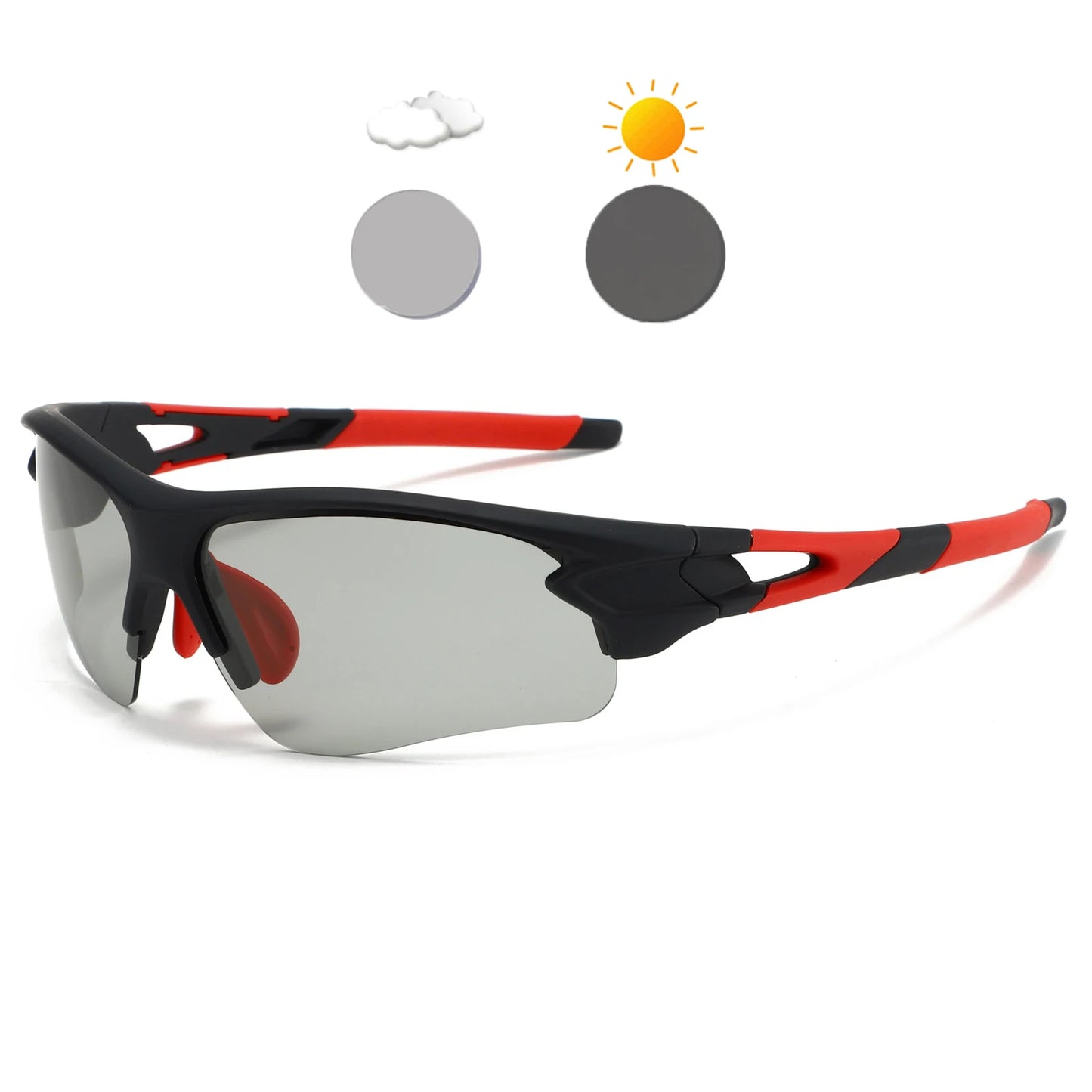Men Women Polarized Photochromic Sunglasses Outdoor Sports Fishing Sun Glasses Cycling Running Driving Eyewear Hiking Goggles