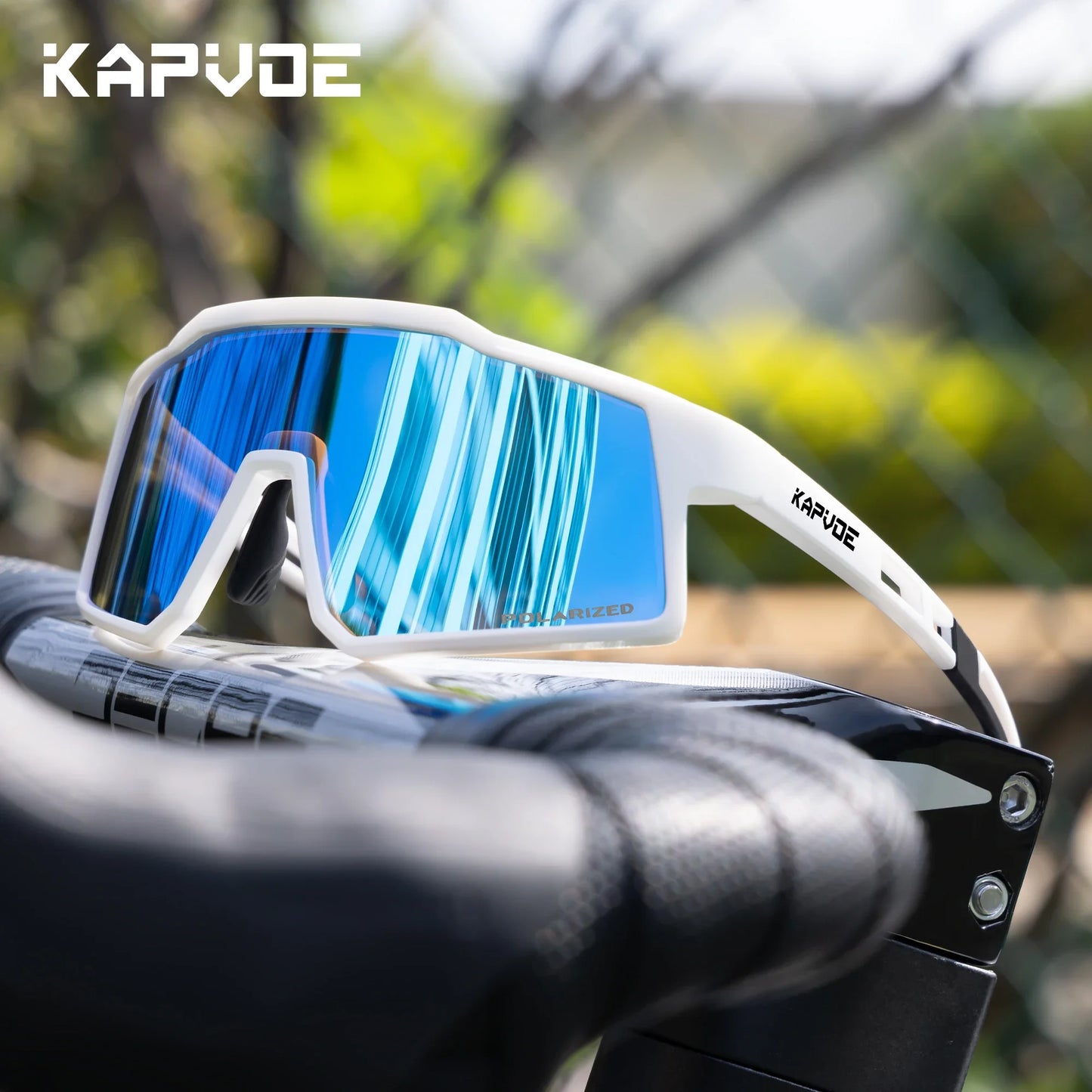 Kapvoe Kids Sports Sunglasses Polarized Cycling Glasses Teenagers UV400 Eyewear Boys and Girls Sports Running Biking Baseball