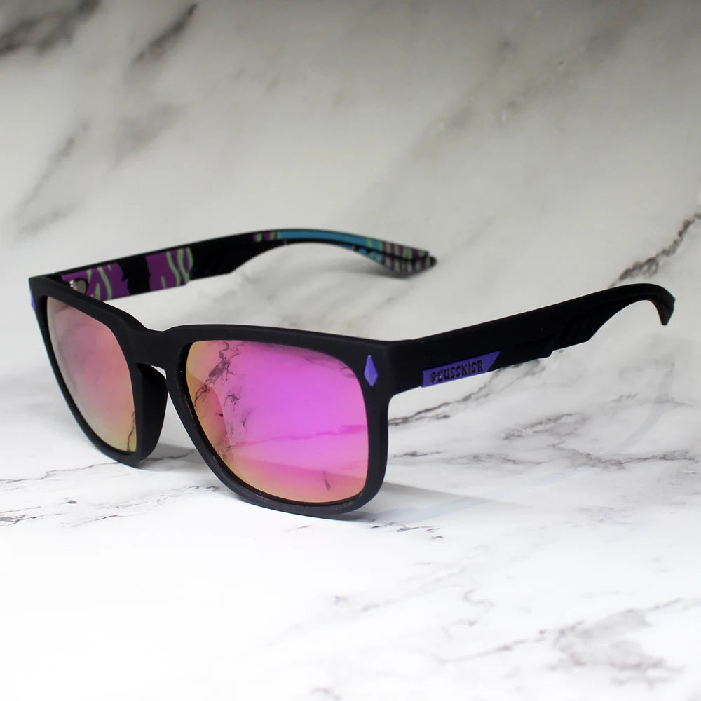 GEUSSKISR Sports Sunglasses | UV400 Eyewear for Men & Women | Fishing, Cycling, Baseball