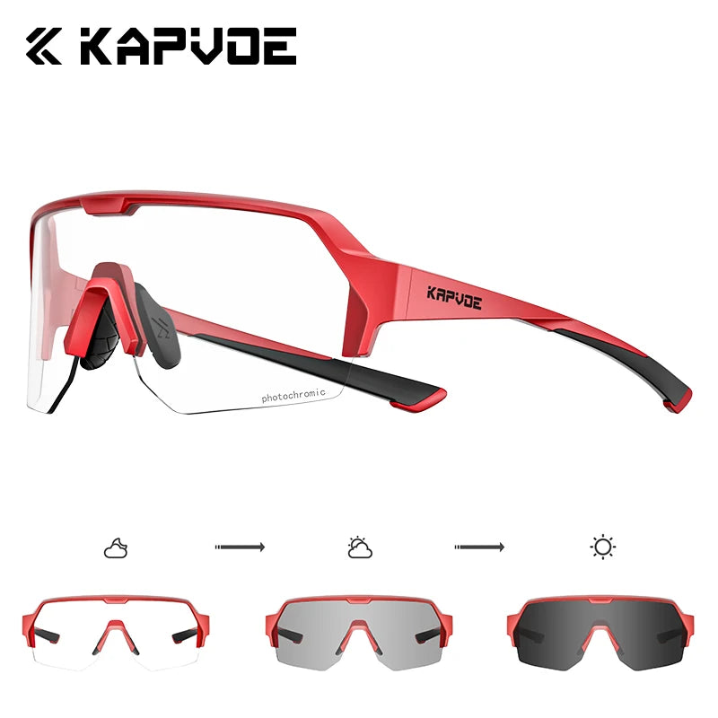 Kapvoe Women's Cycling Sunglasses | UV400 Fashion Sports Shades | Driving & Baseball
