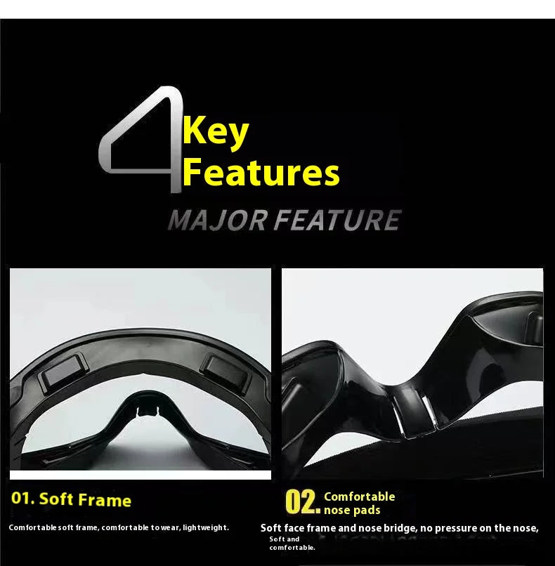 Anti-Fog Ski & Snowboard Goggles | UV Protection | Men, Women & Teens | Great Gift