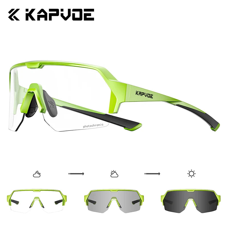 Kapvoe Women's Cycling Sunglasses | UV400 Fashion Sports Shades | Driving & Baseball