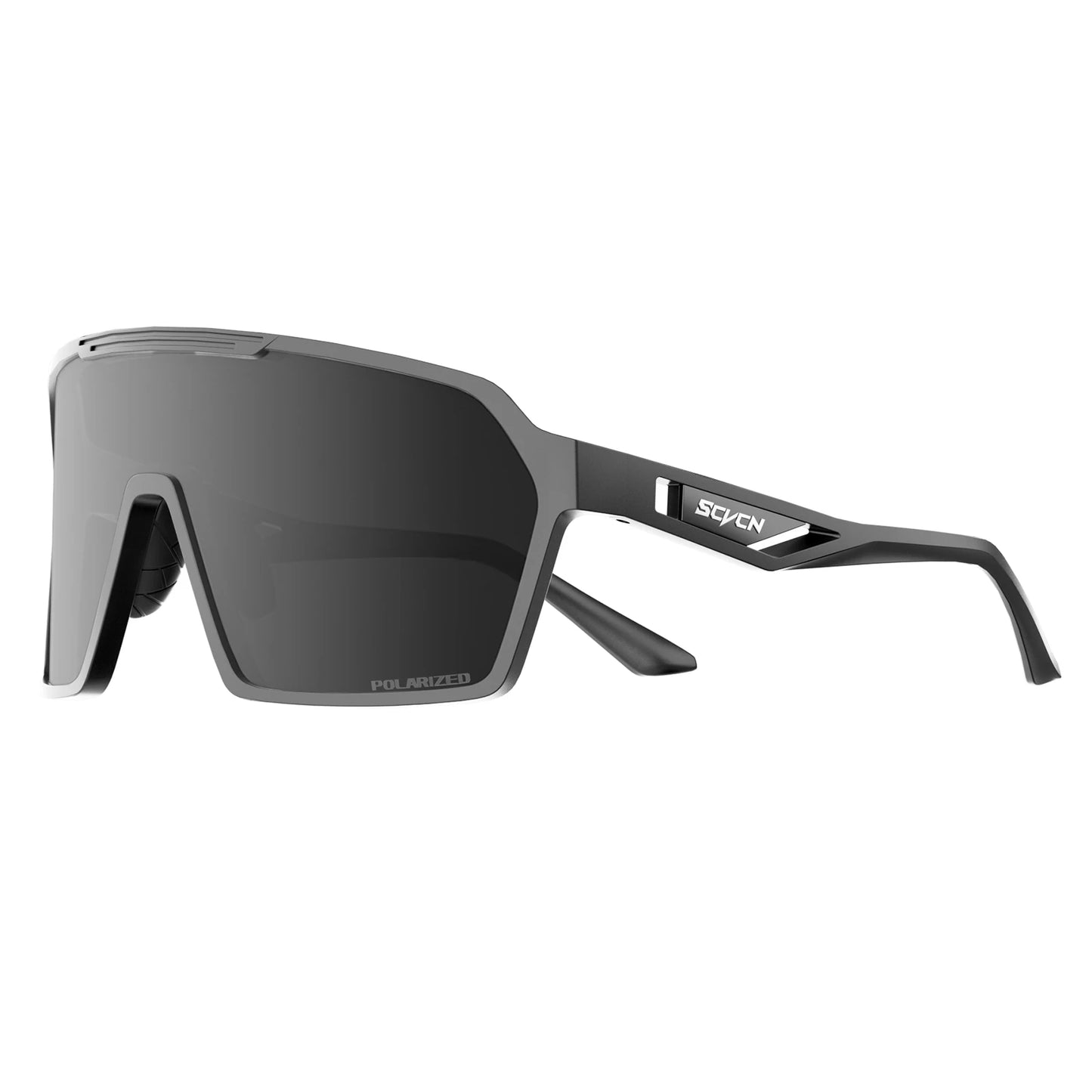 SCVCN Fashion Polarized Sunglasses Cycling Glasses for Men Mountain Bike Eyewear Baseball Sports Goggles Skating Sun Glasses