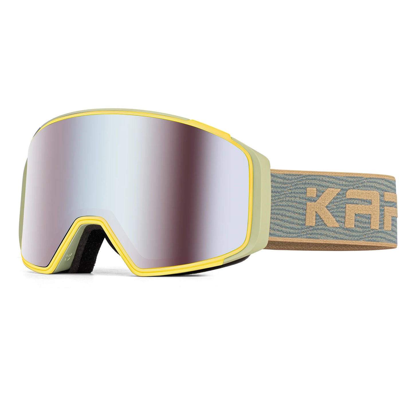 Kapvoe Magnetic Ski Goggles | UV400 Anti-Fog | Men & Women | Snowboard & Snowmobile