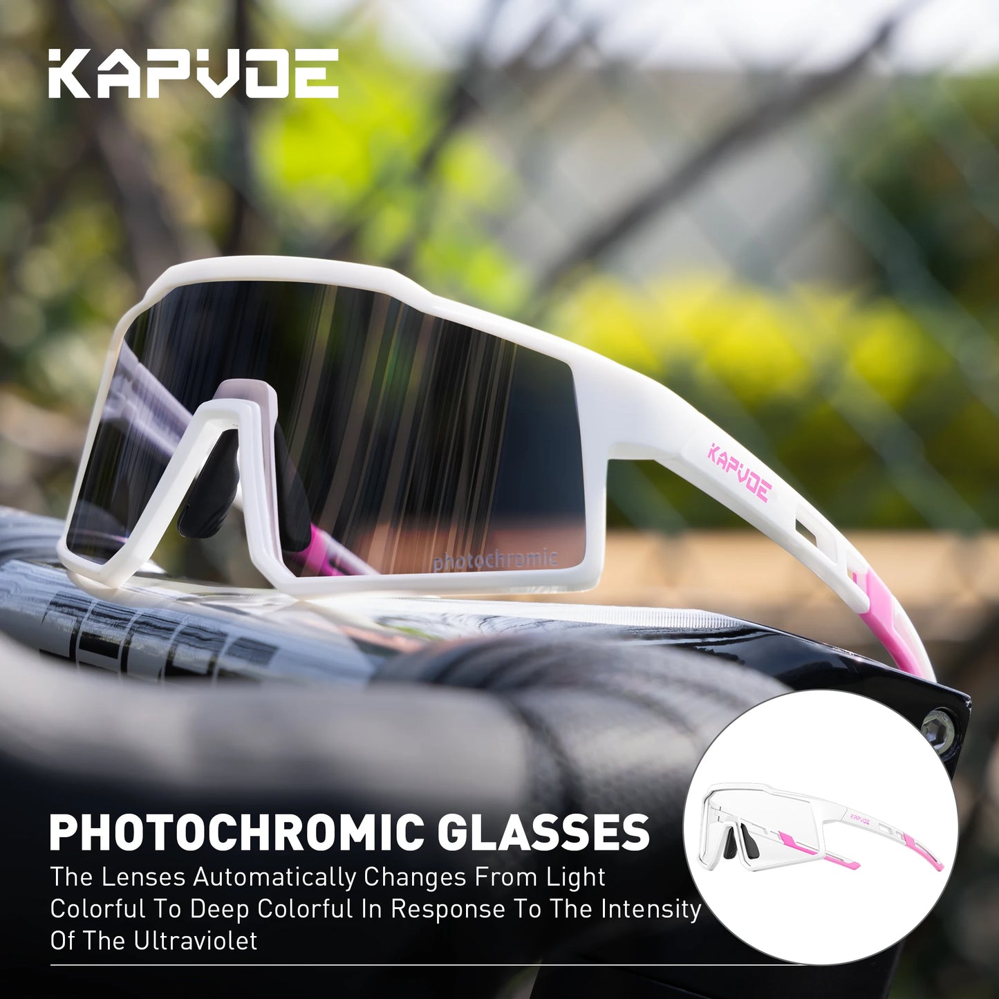 Kapvoe Kids Sports Sunglasses Polarized Cycling Glasses Teenagers UV400 Eyewear Boys and Girls Sports Running Biking Baseball