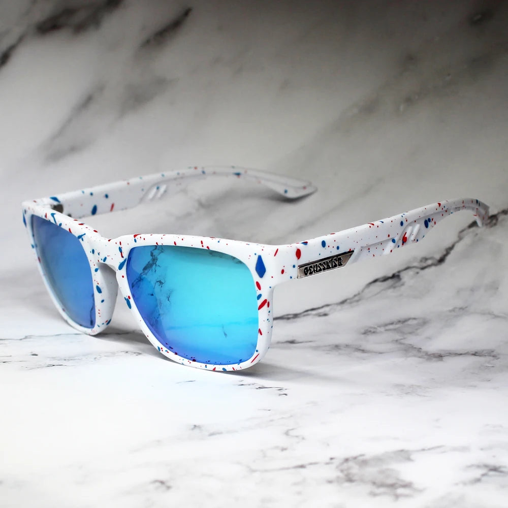 GEUSSKISR Sports Sunglasses | UV400 Eyewear for Men & Women | Fishing, Cycling, Baseball