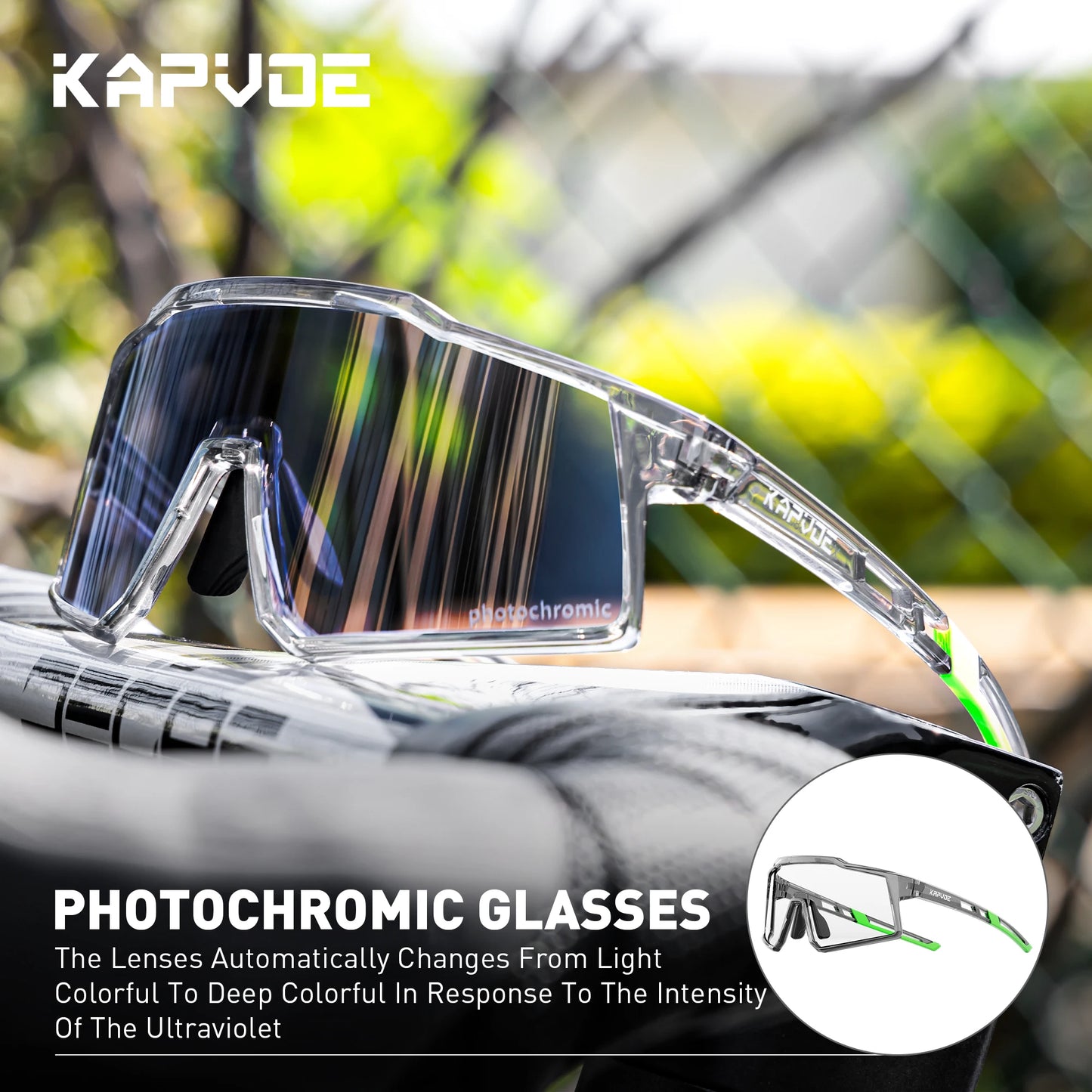 Kapvoe Kids Sports Sunglasses Polarized Cycling Glasses Teenagers UV400 Eyewear Boys and Girls Sports Running Biking Baseball