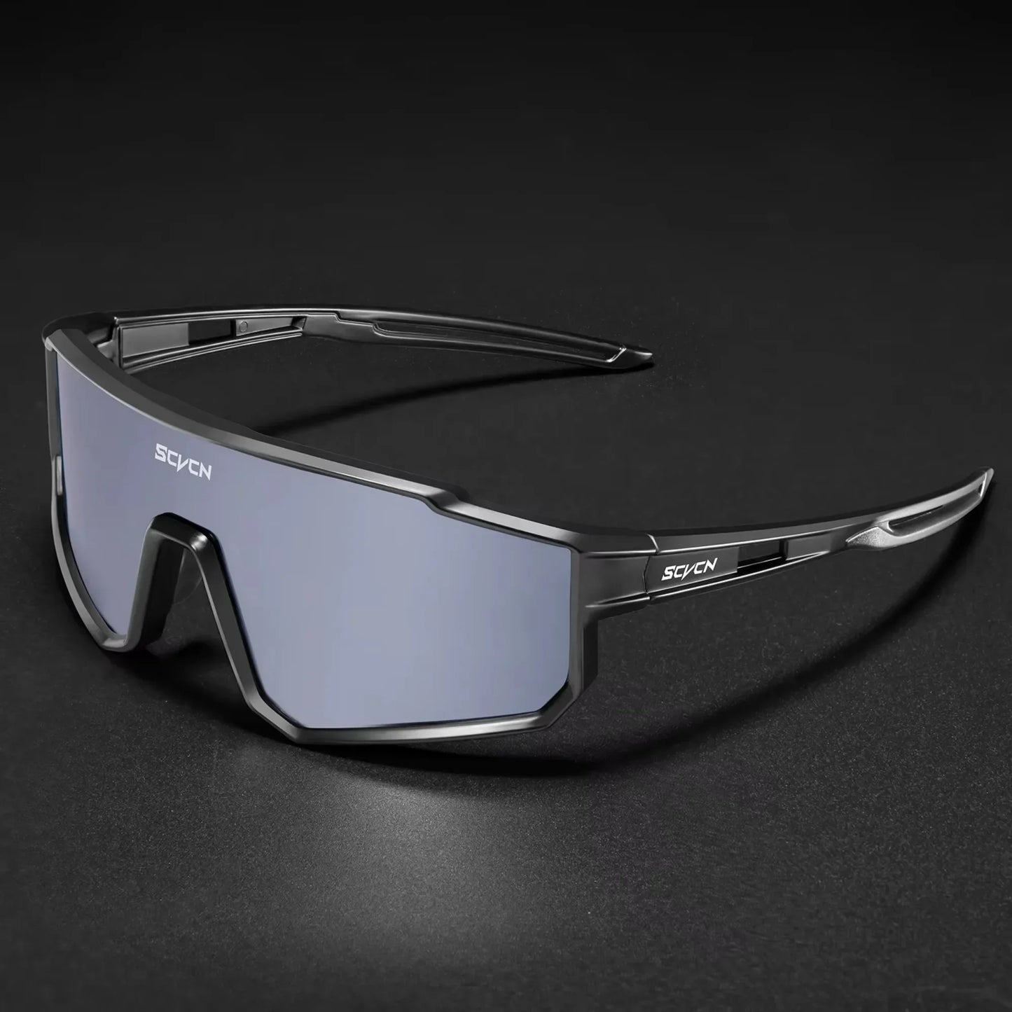 SCVCN UV400 Cycling Glasses Sunglasses for Men Sports Bike Bicycle Hiking Camping Golf Protection Glasses Women Baseball Fashion