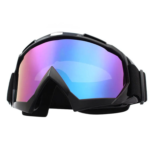 Motorcycle Glasses Windproof Snow Sunglasses Anti-Fog Protective Goggles UV Protection for Winter Outdoor Sport