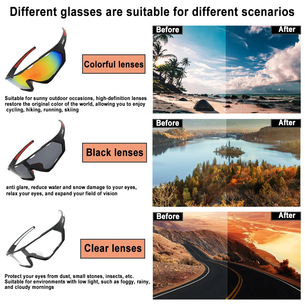 Pink Cycling Glasses Women Girl Mountain Road Bike Sunglasses MTB Sports Goggles Bicycle Triathlon Running Bike Outdoor Baseball