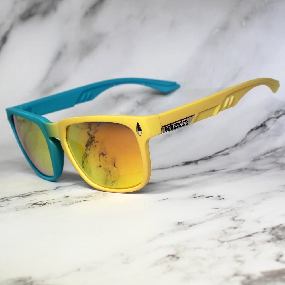 GEUSSKISR Sports Sunglasses | UV400 Eyewear for Men & Women | Fishing, Cycling, Baseball