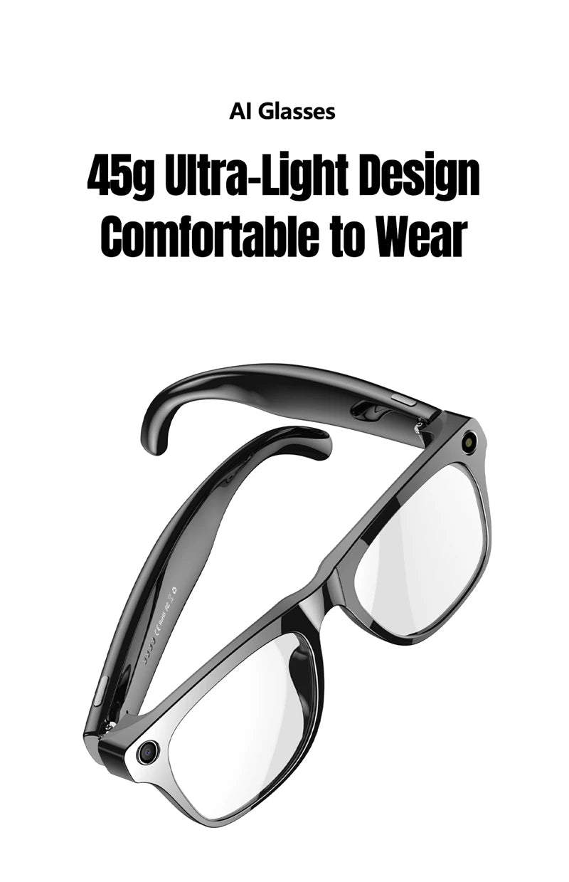 Xiaomi Mijia Smart Glasses | Bluetooth Call, Camera & Color-Changing Lenses