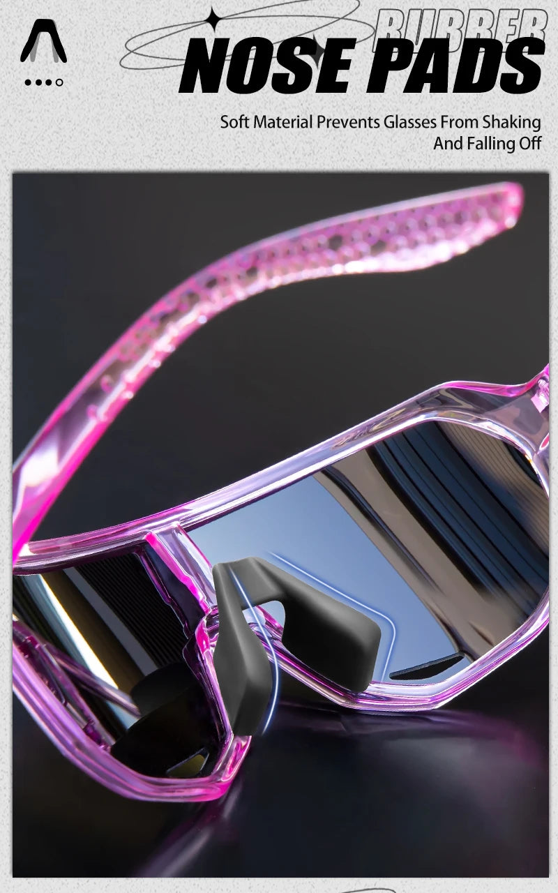 SCVCN New Photochromic Sunglasses Cycling Glasses for Men Bicycle Eyewear Women MTB Mountain Road Bike Cycling UV400 Goggles