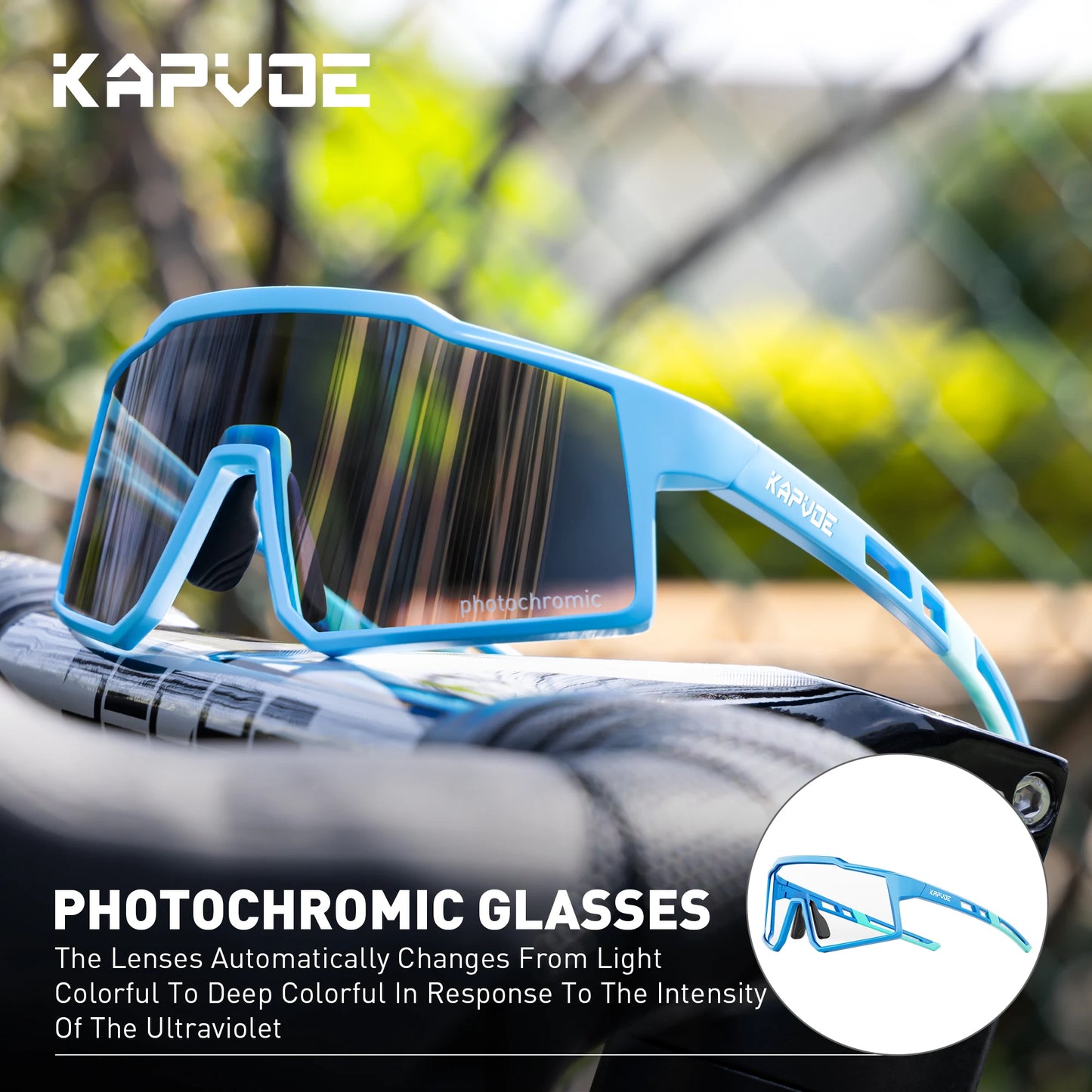 Kapvoe Kids Sports Sunglasses Polarized Cycling Glasses Teenagers UV400 Eyewear Boys and Girls Sports Running Biking Baseball