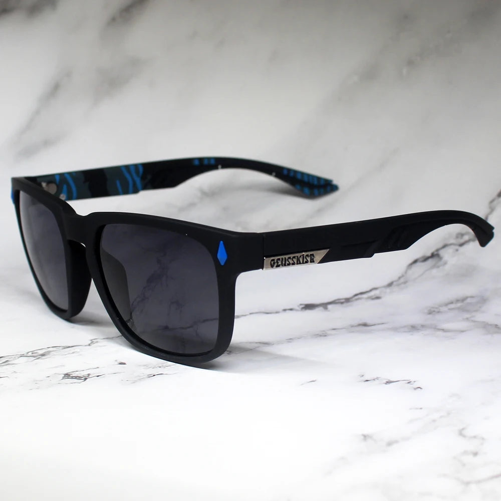 GEUSSKISR Sports Sunglasses | UV400 Eyewear for Men & Women | Fishing, Cycling, Baseball