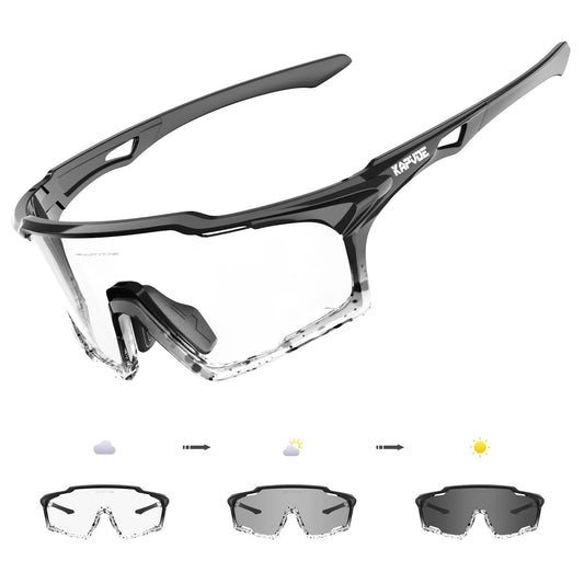 Kapvoe Sunglasses for Man Cycling Glasses MTB Riding Skating UV400 Polarized Fishing Goggles Woman Bike Bicycle Baseball 2025