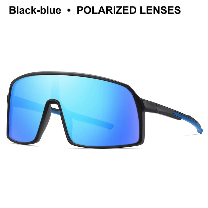 Large Frame UV400 Polarized/Photochromic Sports Cycling Bike Glasses Men Women TR90 MTB Baseball Fishing Softball Sunglasses