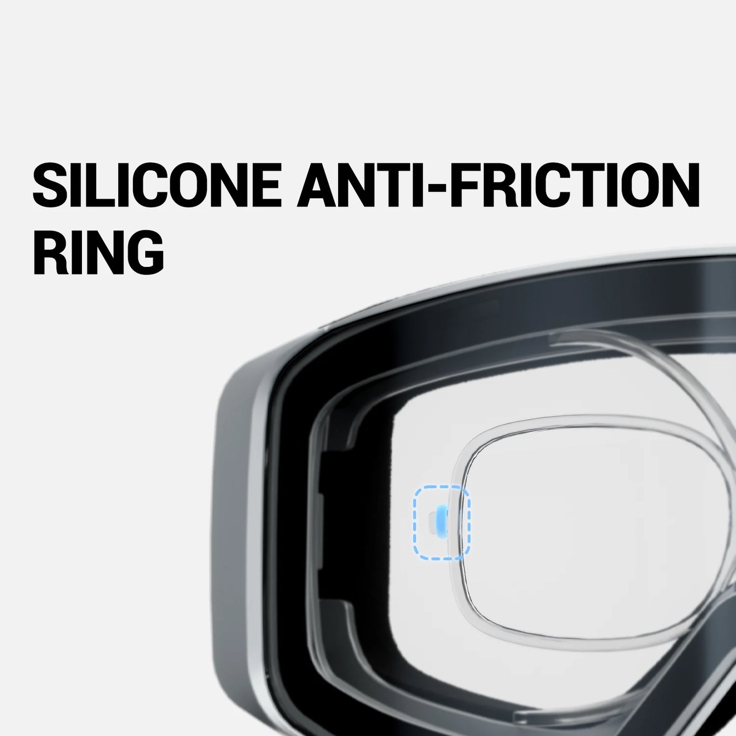 Kapvoe Myopia Frame for Ski Goggle Adjustable Snow Goggles Insert Clip-On Clip for Kapvoe Ski Goggle Myopia Frame Bike Frame