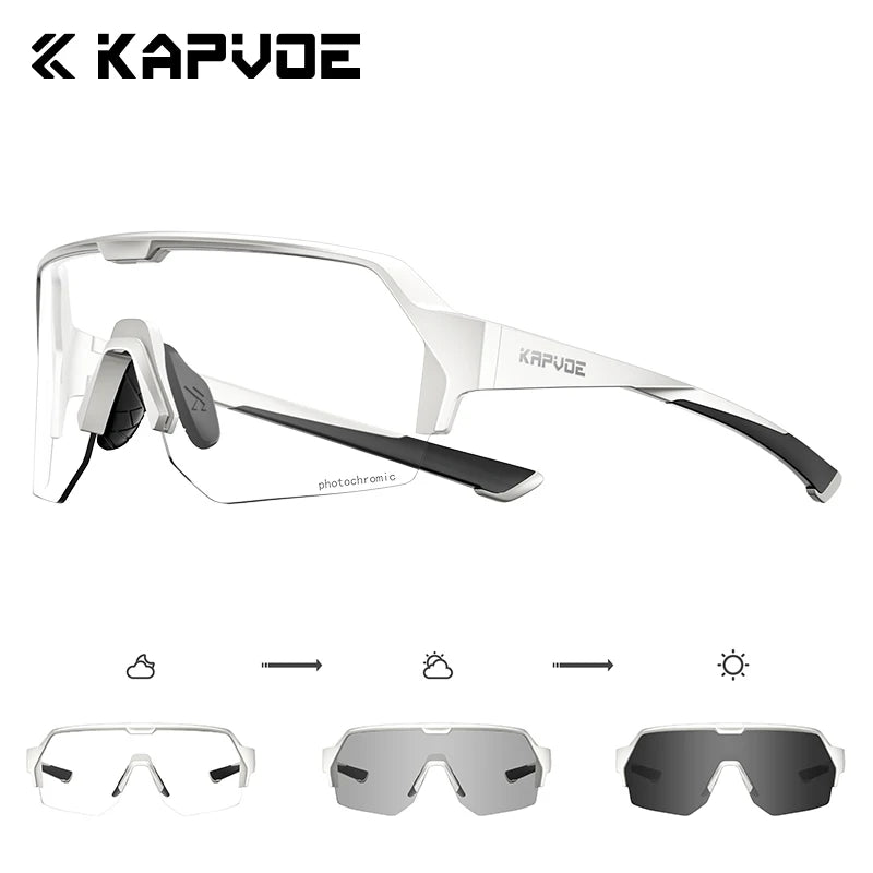 Kapvoe Women's Cycling Sunglasses | UV400 Fashion Sports Shades | Driving & Baseball