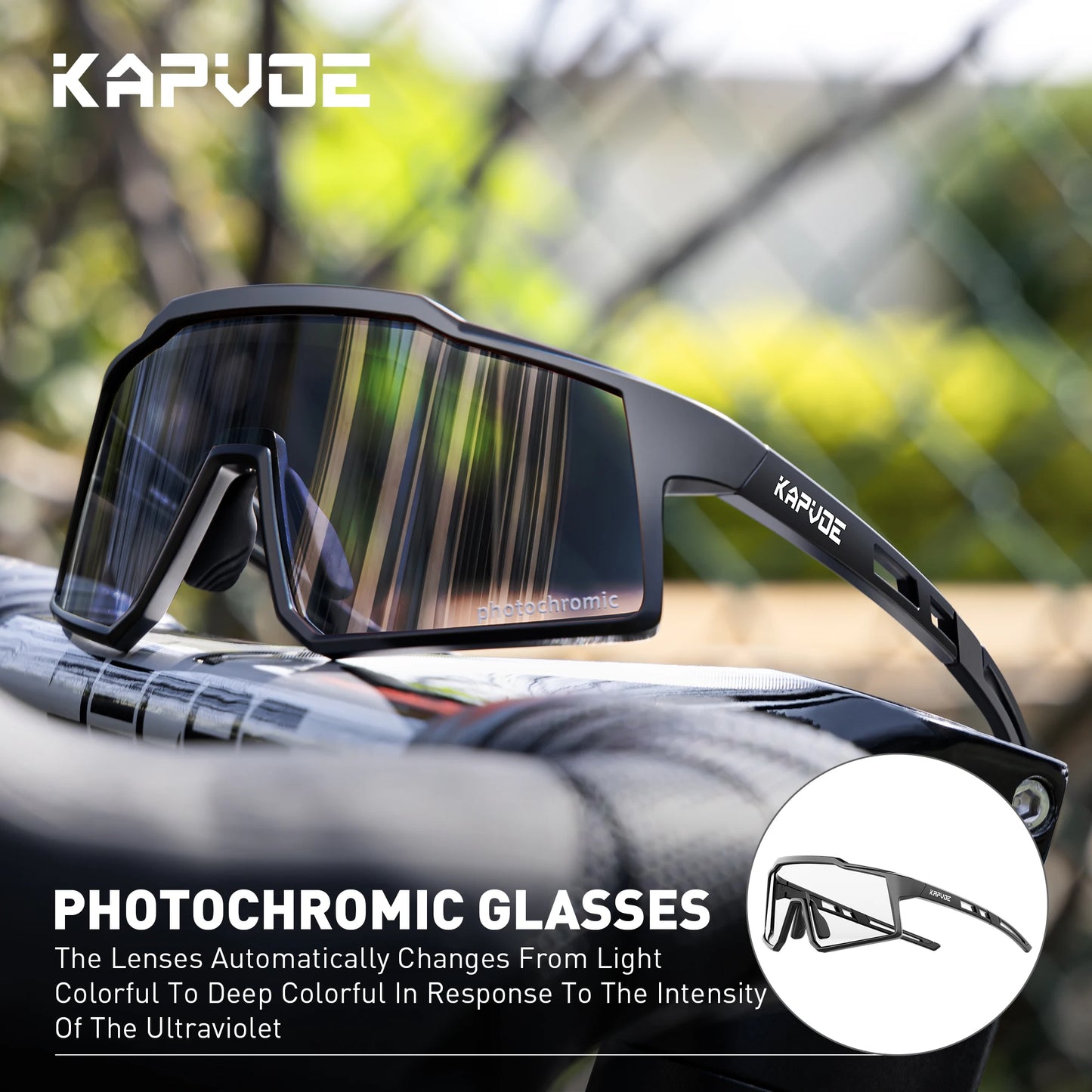Kapvoe Kids Sports Sunglasses Polarized Cycling Glasses Teenagers UV400 Eyewear Boys and Girls Sports Running Biking Baseball