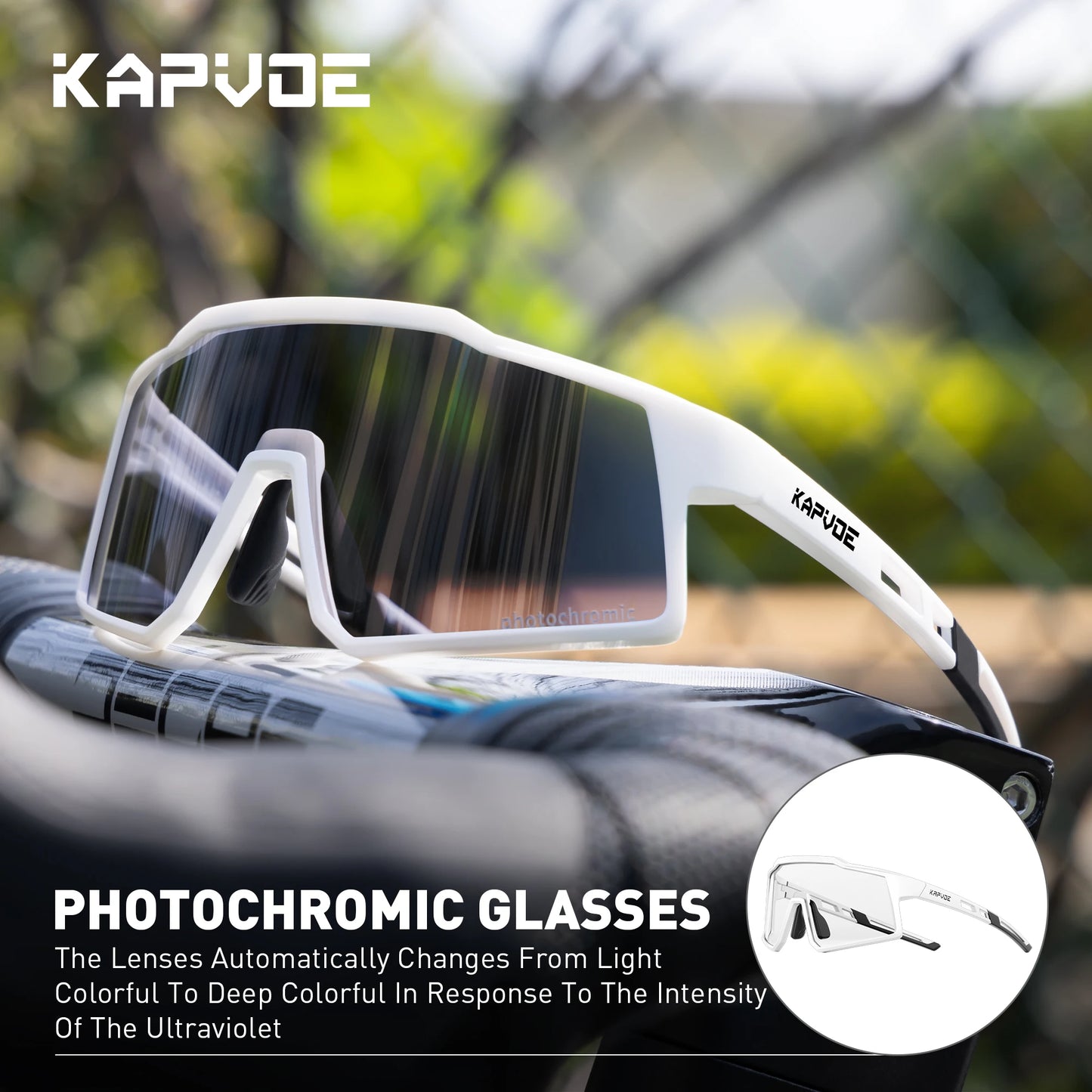 Kapvoe Kids Sports Sunglasses Polarized Cycling Glasses Teenagers UV400 Eyewear Boys and Girls Sports Running Biking Baseball