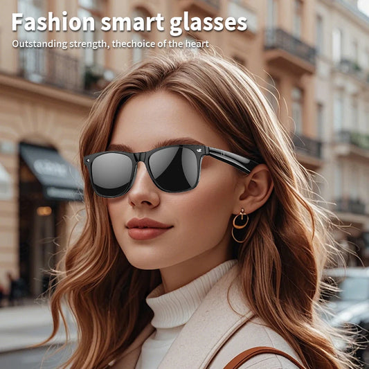 LIGE W100 Smart Glasses | 163-Language AI Dialogue Translation & Bluetooth Call