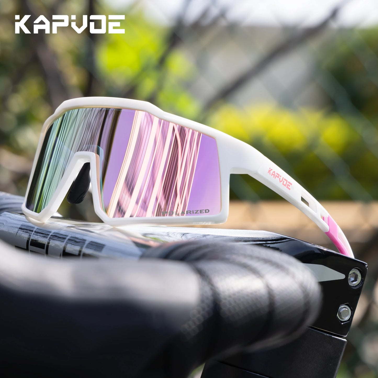 Kapvoe Kids Sports Sunglasses Polarized Cycling Glasses Teenagers UV400 Eyewear Boys and Girls Sports Running Biking Baseball