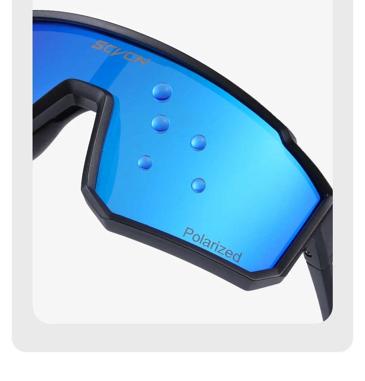 SCVCN Kids Polarized Sports Sunglasses Photochromic UV400 Boy Baseball Glasses Cycling Outdoor Eyewear Running Hiking Sunglasses