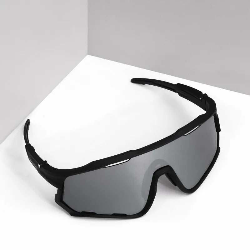 BUCKLOS Polarsized Cycling Glasses UV400 Road Mountain Bike Goggles TR-90 Frame Windproof Outdoor Sports Eyewear Cycling Parts