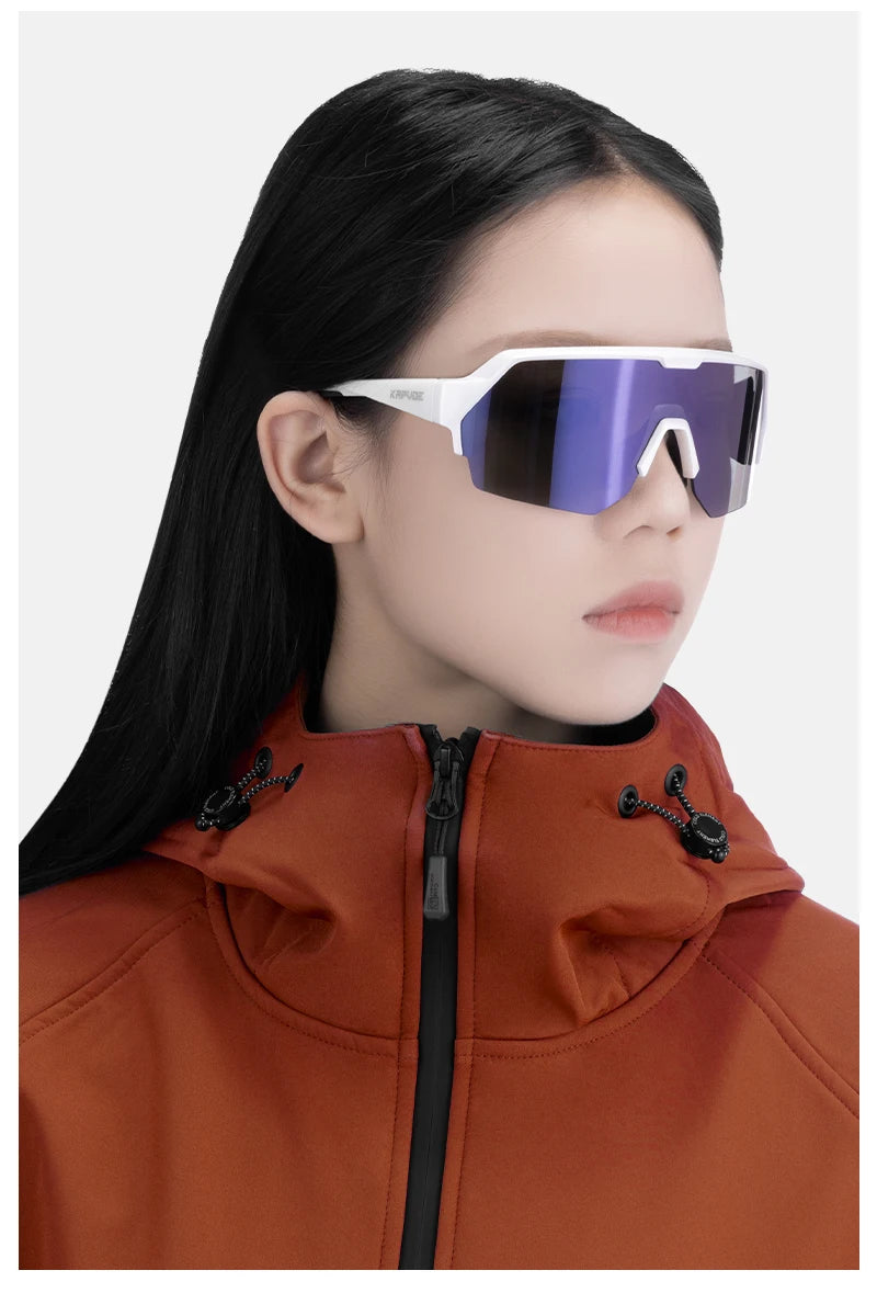 Kapvoe Women's Cycling Sunglasses | UV400 Fashion Sports Shades | Driving & Baseball