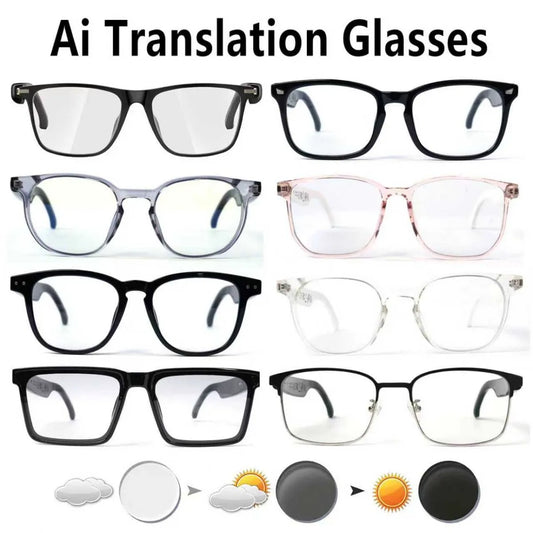 Giinova Smart Audio Glasses | App Translation, Color-Changing Lenses & Hi-Fi Sound