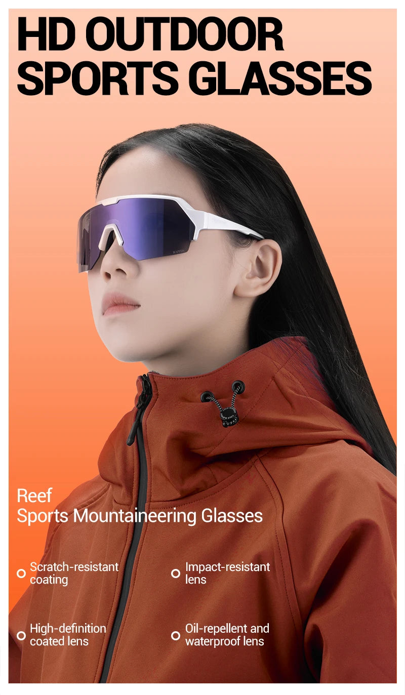 Kapvoe Women's Cycling Sunglasses | UV400 Fashion Sports Shades | Driving & Baseball