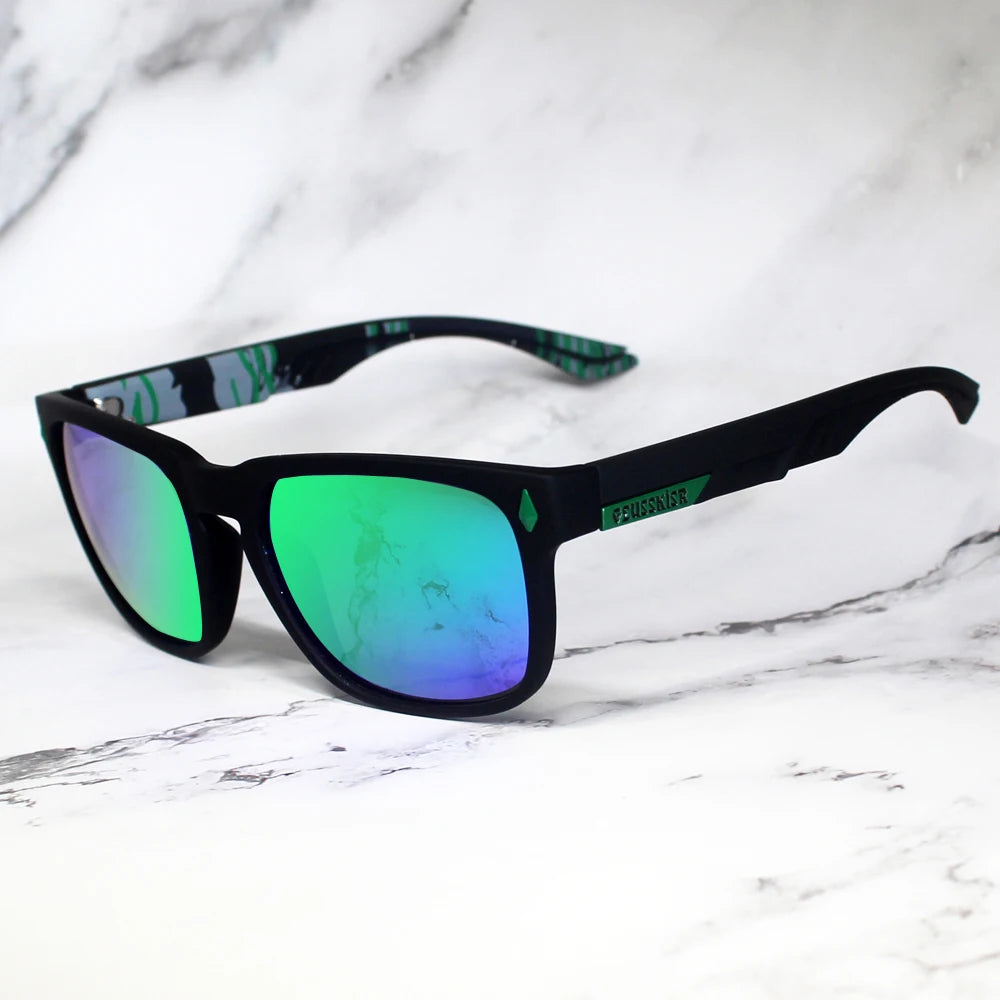 GEUSSKISR Sports Sunglasses | UV400 Eyewear for Men & Women | Fishing, Cycling, Baseball