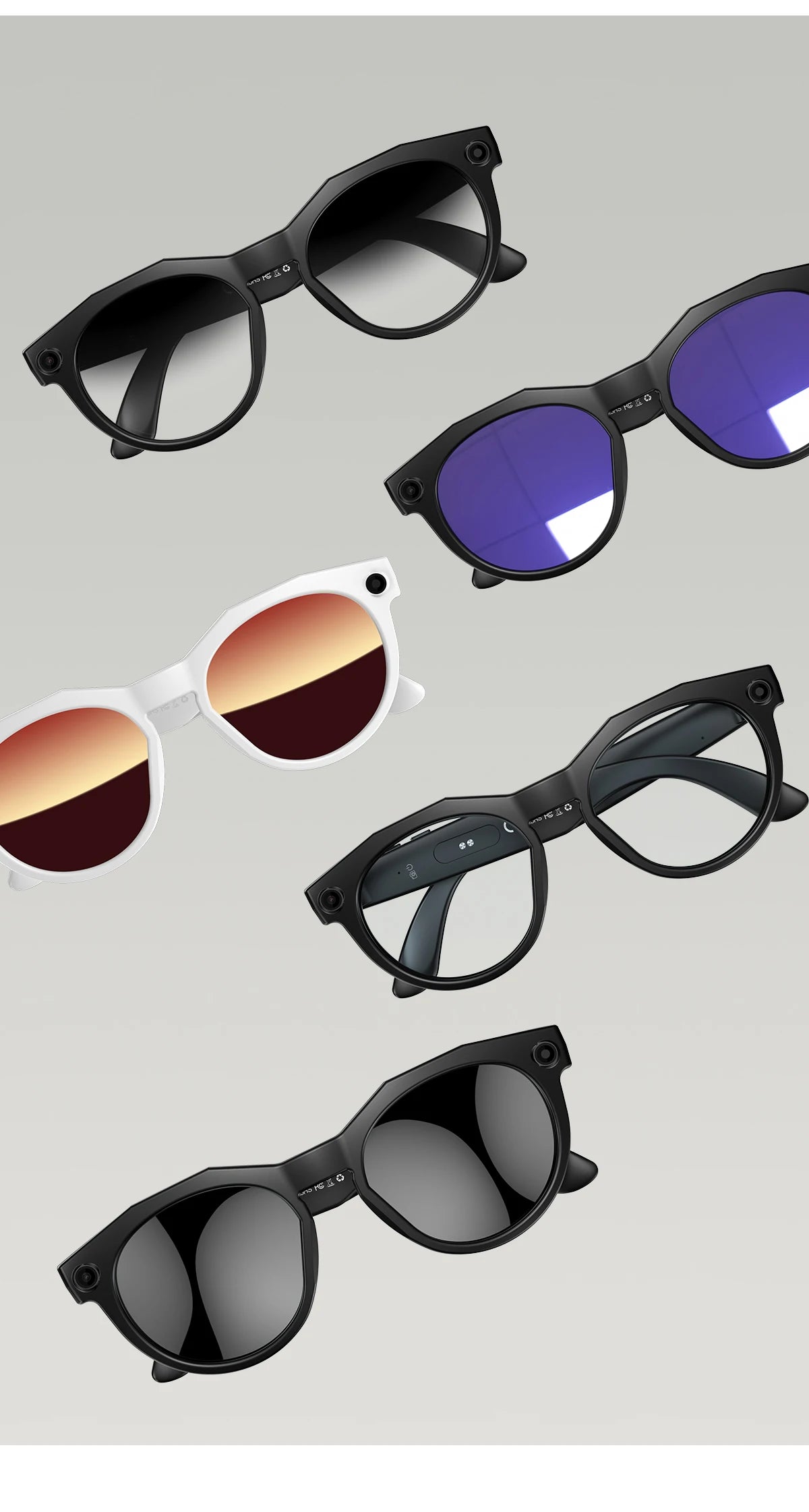 2026 New 8K HD AI Smart Glasses Men Chat GPT 800MP Camera Bluetooth Call AI Translation Voice Assistant Control Sunglasses Women