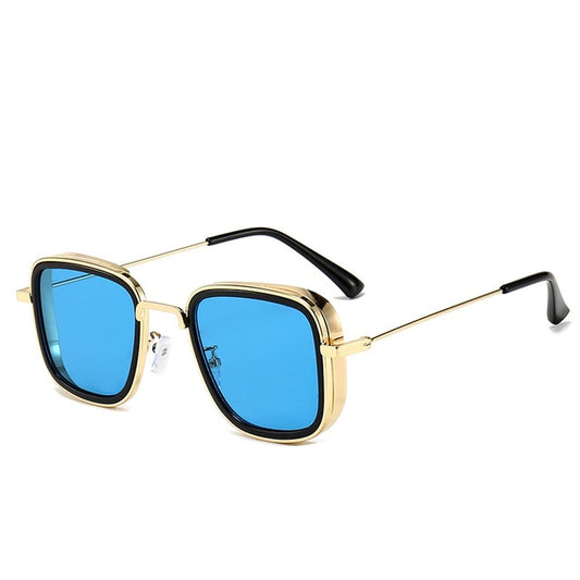 Vintage Steampunk Metal Sunglasses