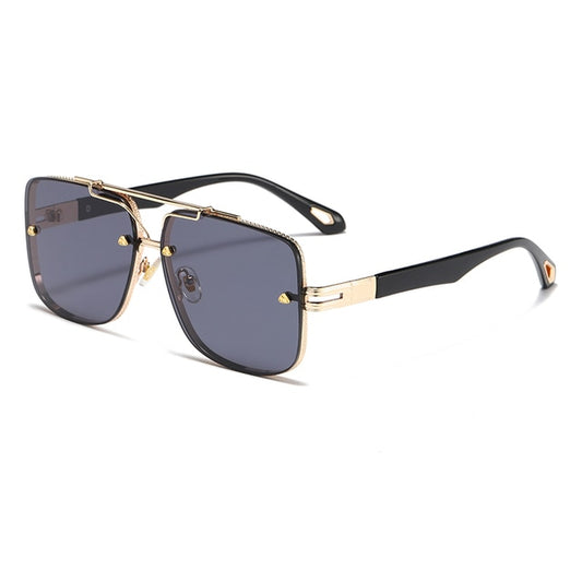 CRIXALIS Vintage Square Sunglasses | Women & Men | UV400 Fashion Trend Driving Designer Shades
