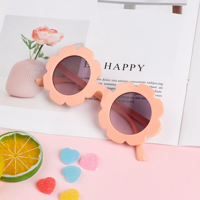 Children Cute Vintage Frosted Rectangle UV400 Sunglasses Outdoor Girls Boys Sweet Sunglasses Protection Classic Kids Sunglasses