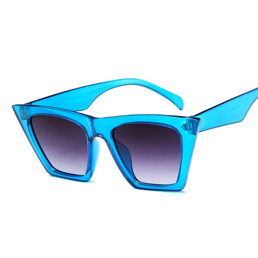 Fashion Square Cat Eye Sunglasses | Women & Men | UV400 Luxury Vintage Classic Outdoor Shades